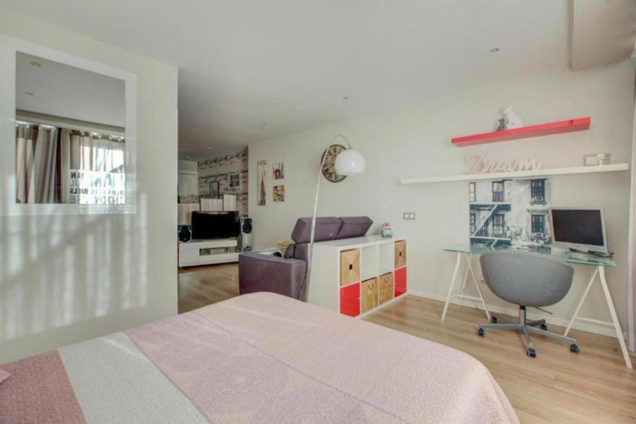 Apartamento Loft En Plaza Espana - Gran Via Madrid Kültér fotó